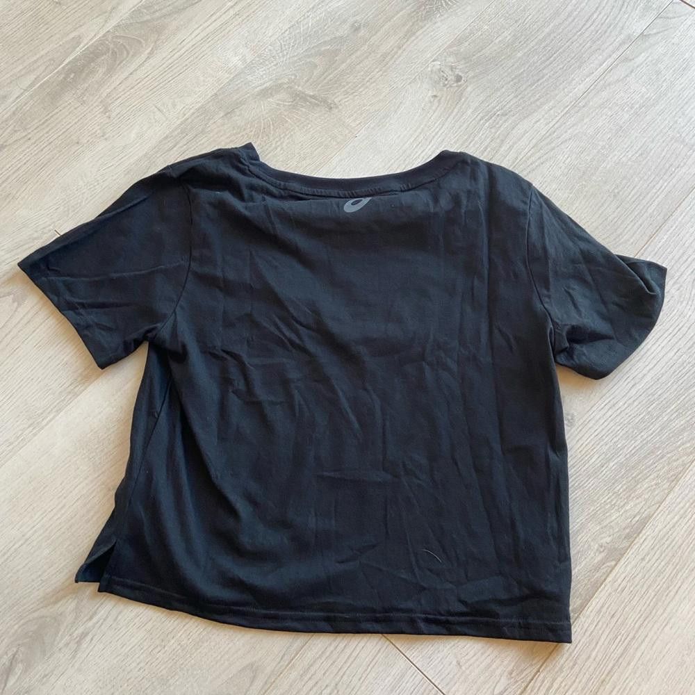 Asics Asics Black Halloween Spider Logo Short Sleeve Shirt Size S / US 4 / IT 40 - 4 Thumbnail