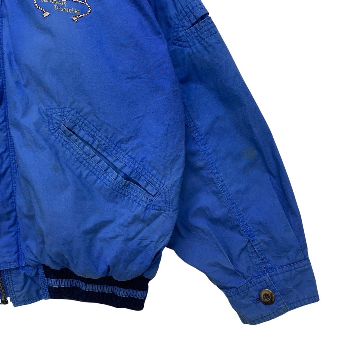 Japanese Brand 💥Vintage Japanese Brand Bomber Carribean Dreaming Jacket Size US M / EU 48-50 / 2 - 6 Thumbnail
