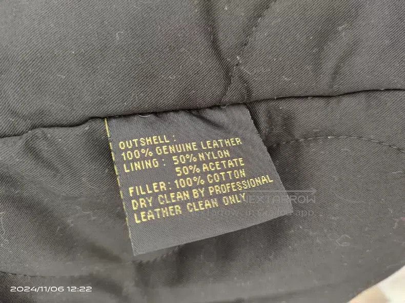 Schott Schott Genuine leather jacket for men embroidered leather Size US XL / EU 56 / 4 - 9 Thumbnail