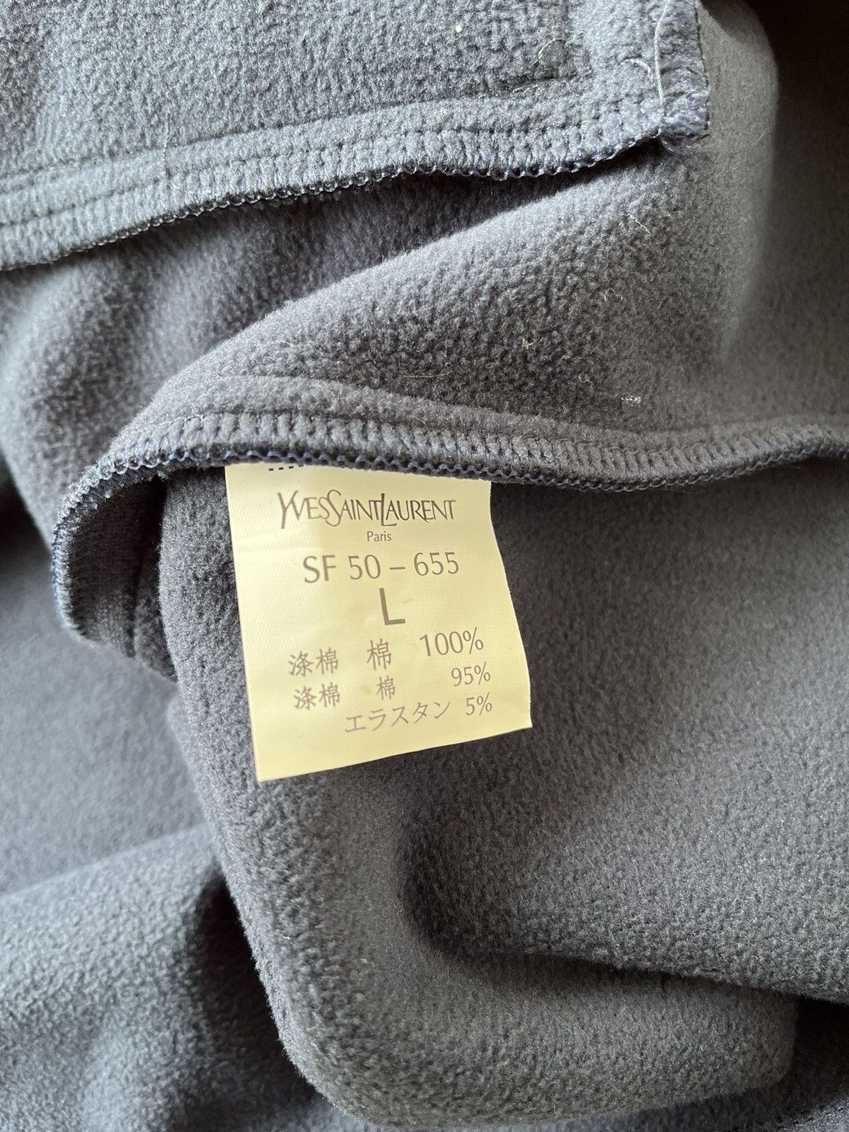 Yves Saint Laurent Vintage Dead Stock Yves Saint Laurent Pour Homme abig Logo Size US L / EU 52-54 / 3 - 8 Thumbnail