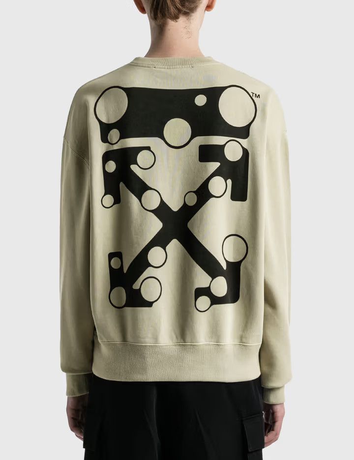 Off-White Beige Bubble Arrows Oversized Sweatshirt Size US S / EU 44-46 / 1 - 2 Thumbnail