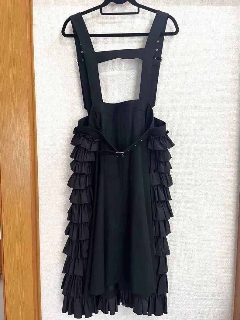 Other Comme des Garcons Black pleated strap skirt Size S / US 4 / IT 40 - 2 Thumbnail