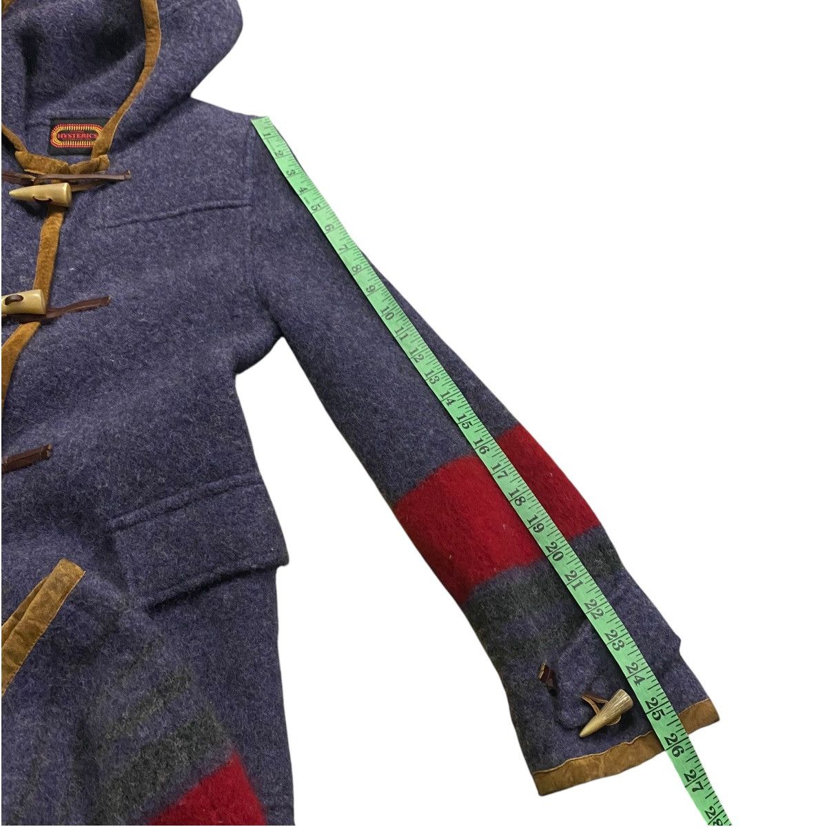 Hysteric Glamour × Japanese Brand Vintage Hysteric Glamour Hoodie Wool Long Jacket Button Size ONE SIZE - 16 Thumbnail