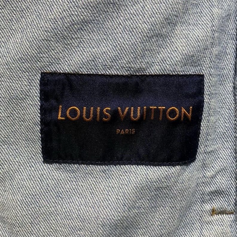 Louis Vuitton Louis Vuitton blue washed denim jacket tag ja 2412-Nextarrow Size US S / EU 44-46 / 1 - 5 Thumbnail