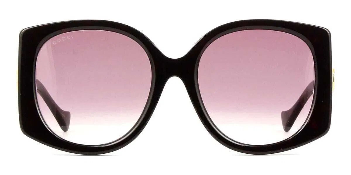 Gucci NEW GUCCI GG1257SA-003 Havana Red Size ONE SIZE - 3 Thumbnail