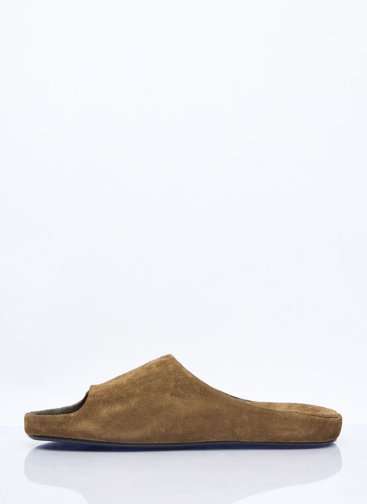 Marni o1w1db11125 Fussbett Slides in Khaki Green Size US 9 / EU 42 - 4 Thumbnail