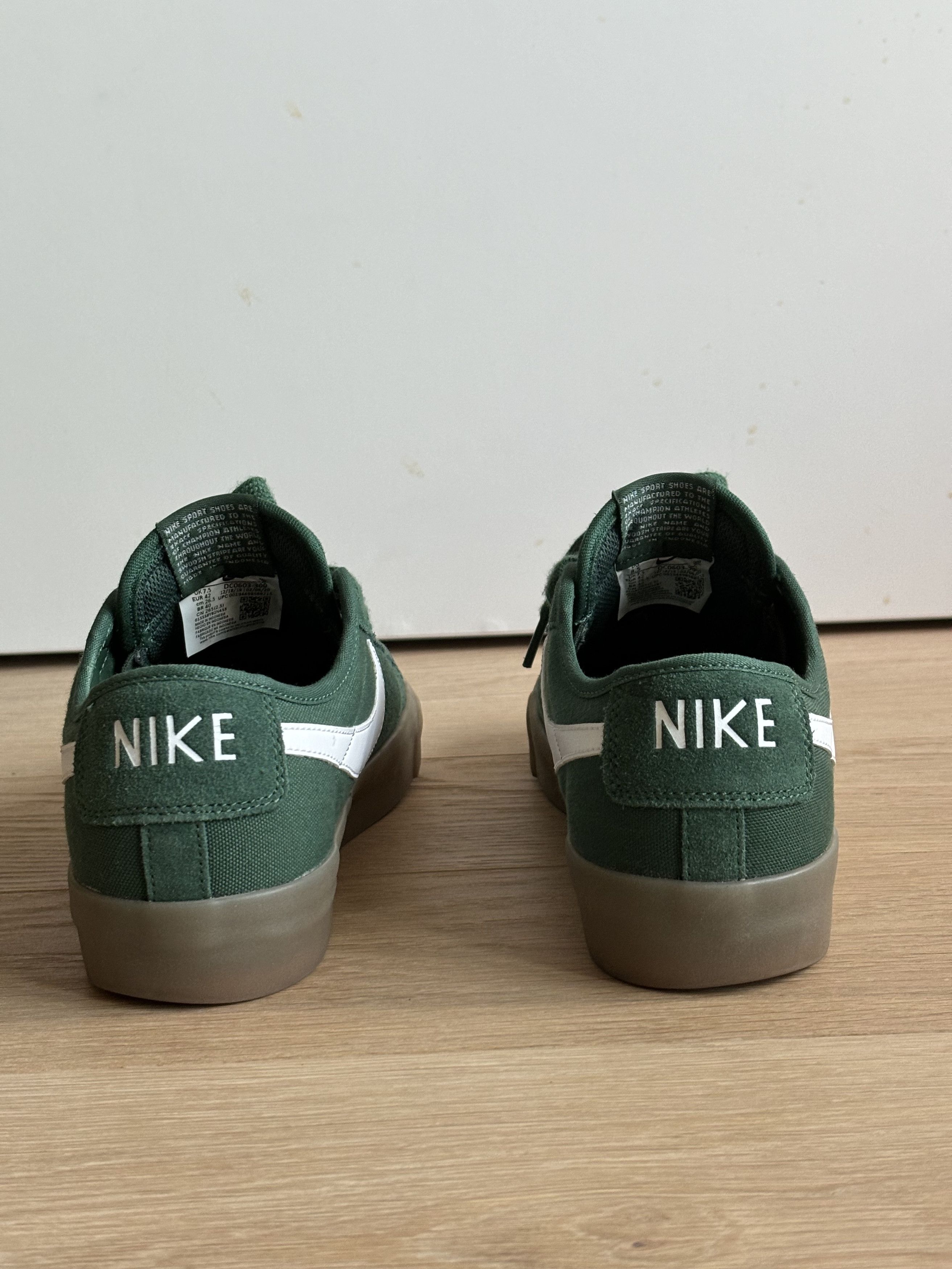 image of Nike Sb Blazer Gt Qs Shoes in Fir, Men's (Size 8.5)