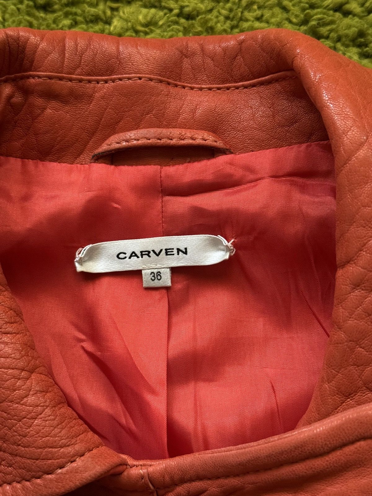 Carven Carven leather biker jacket Size XS / US 0-2 / IT 36-38 - 5 Thumbnail