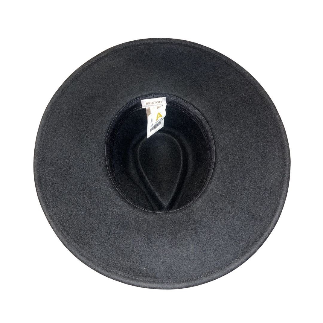Brixton Joanna Black Felt Fedora Hat Ribbon Band NWT Australian Wool Size ONE SIZE - 4 Thumbnail