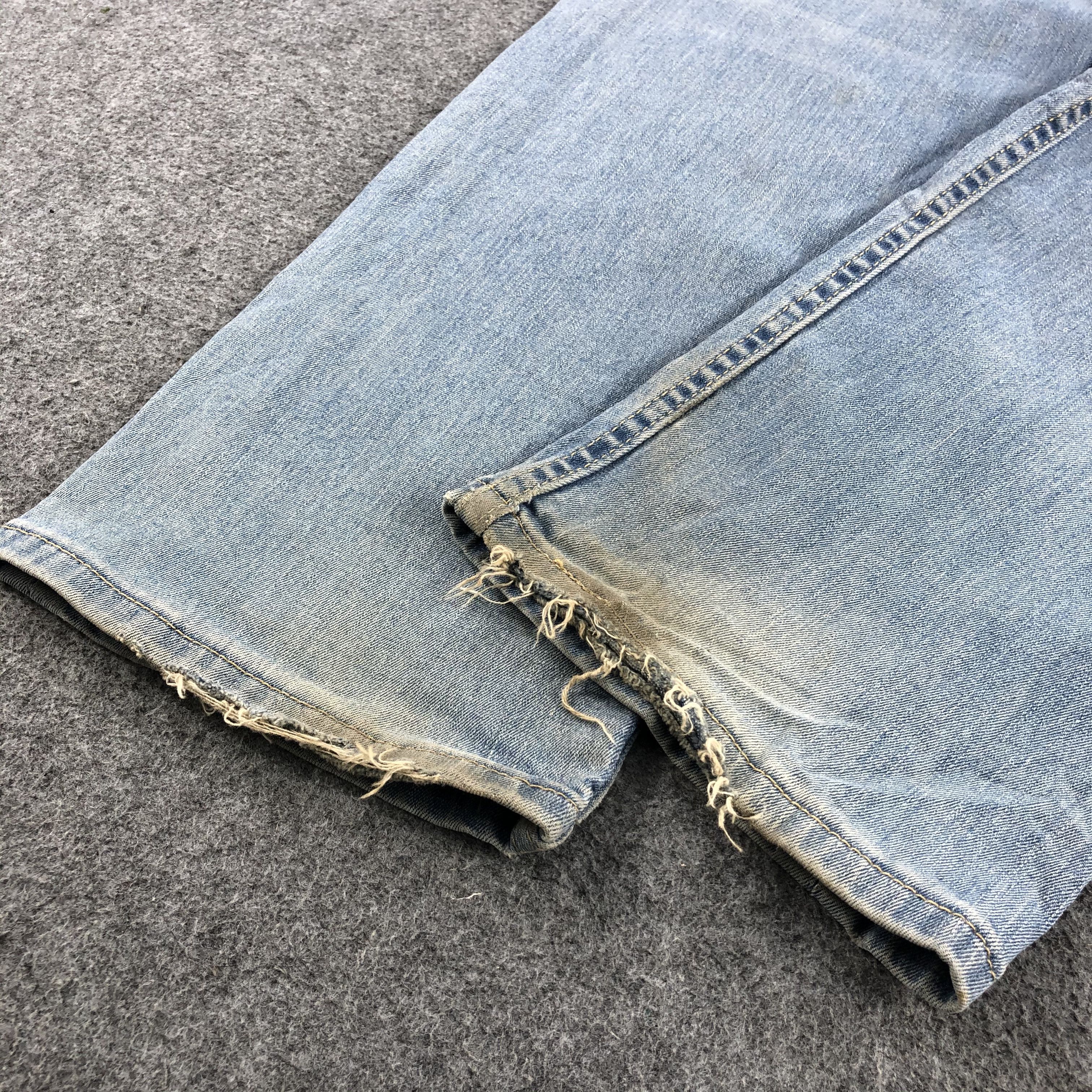 Levi's Vintage Distress Levis 505 Jeans-JM1177 Size US 35 - 5 Thumbnail