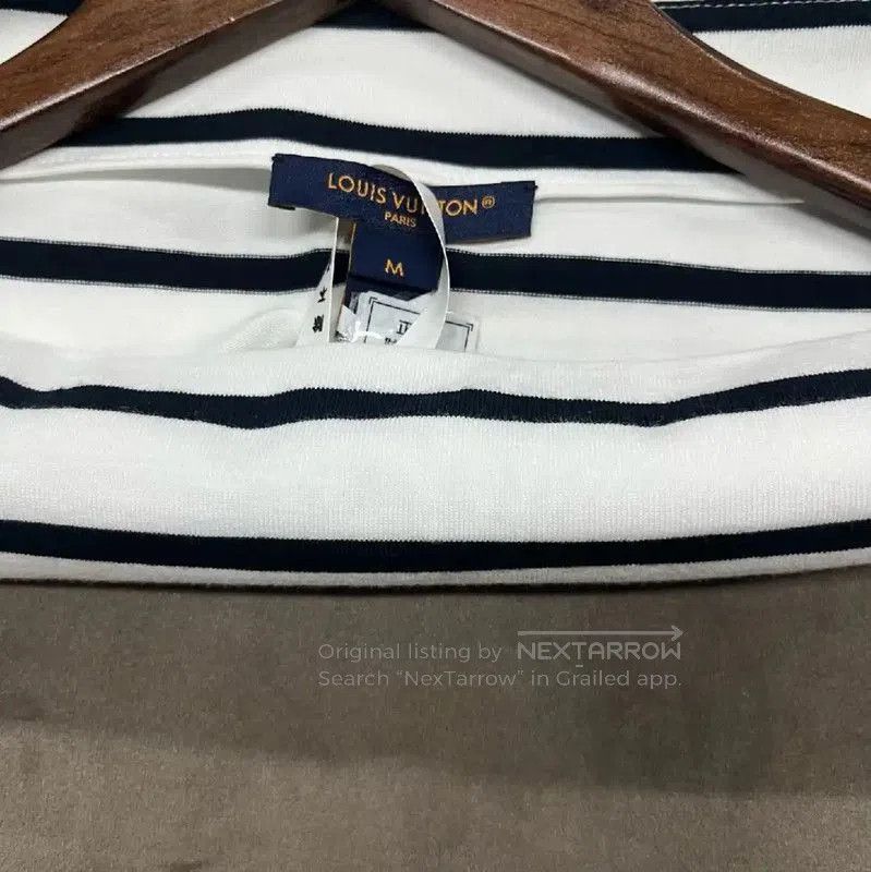 Louis Vuitton Louis Vuitton Striped Cotton T. Size M / US 6-8 / IT 42-44 - 3 Thumbnail