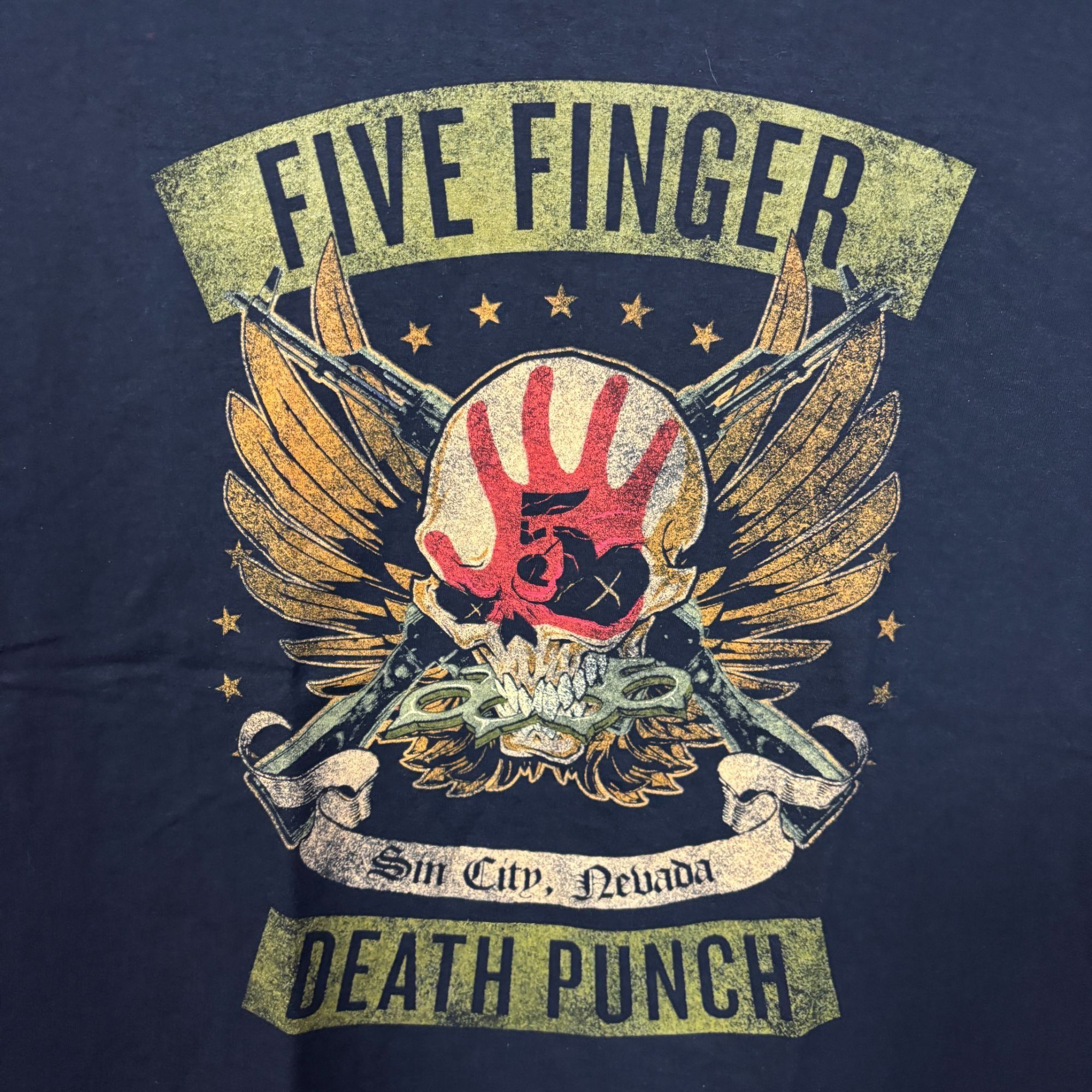 Band Tees Five finger death punch rock Tshirt size large Size US L / EU 52-54 / 3 - 2 Thumbnail