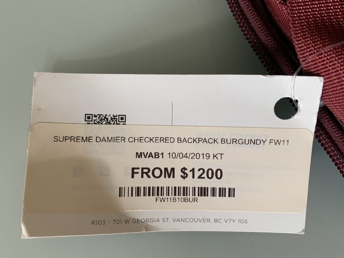 Supreme Supreme backpack. Size ONE SIZE - 4 Thumbnail