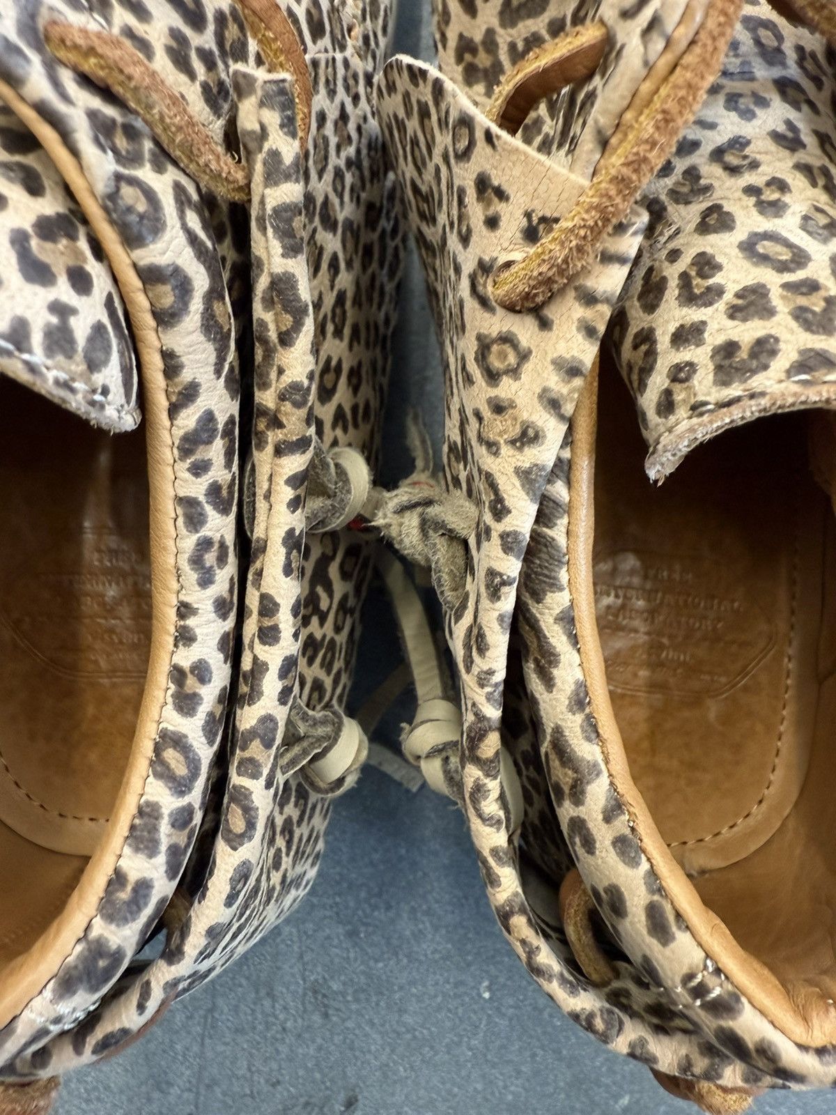 Visvim Visvim FBT Lmao Folk Moccasin Leopard Print Shoes Size 9 Size US 9 / EU 42 - 6 Thumbnail