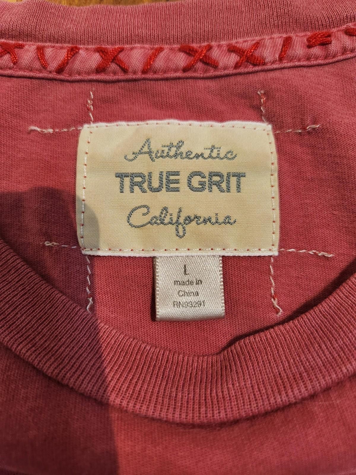 True Grit Vintage True Grit California Aztec Graphic Long Sleeve Red L Size US L / EU 52-54 / 3 - 3 Thumbnail