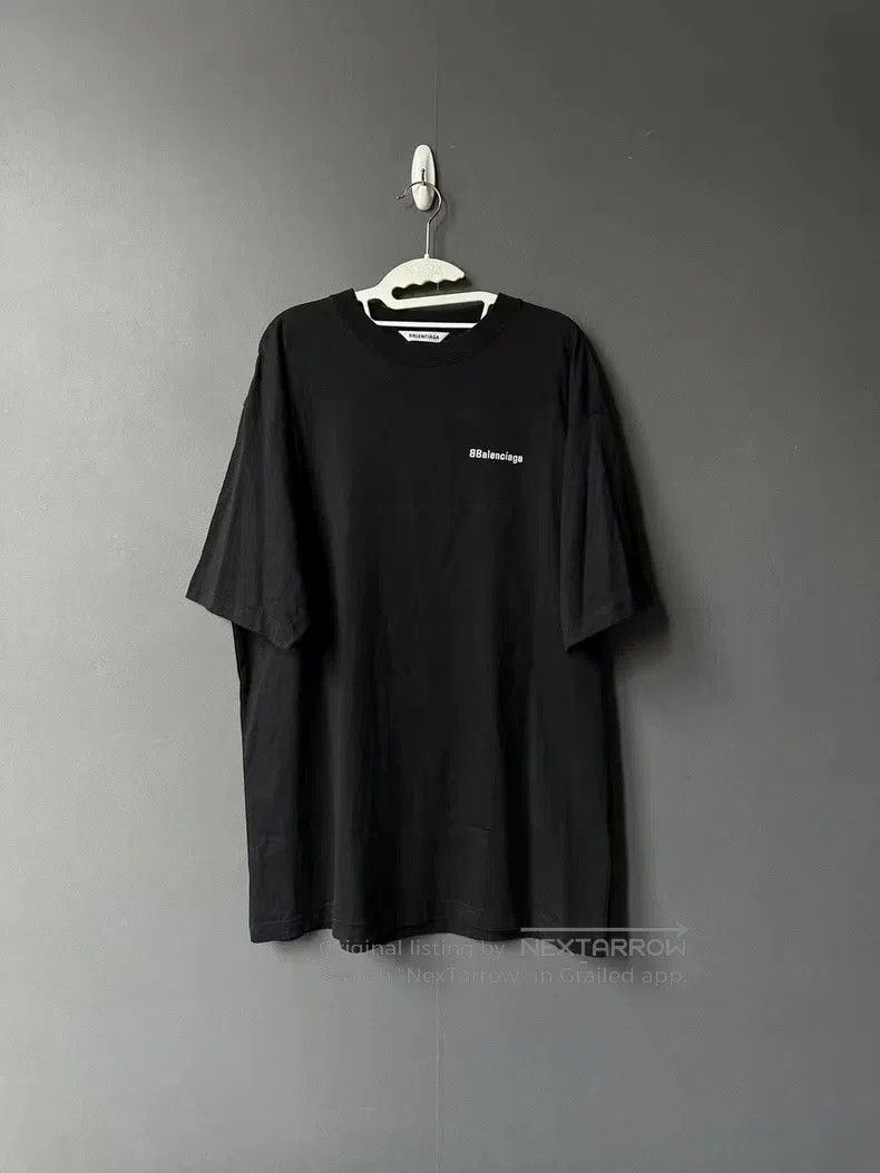 Balenciaga Balenciaga Black double B embroidery short sleeve Size US XS / EU 42 / 0 - 1 Thumbnail