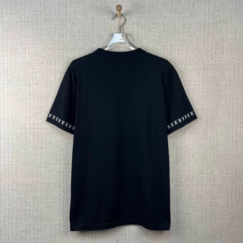 Louis Vuitton Louis Vuitton FW24 Cuff monogrammed intarsia crew neck kni Size US L / EU 52-54 / 3 - 3 Thumbnail