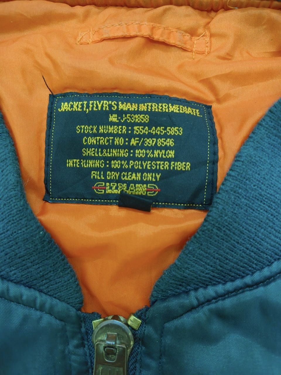 Vintage VINTAGE ARMY JACKET FLYERS MAN Size US XL / EU 56 / 4 - 3 Thumbnail