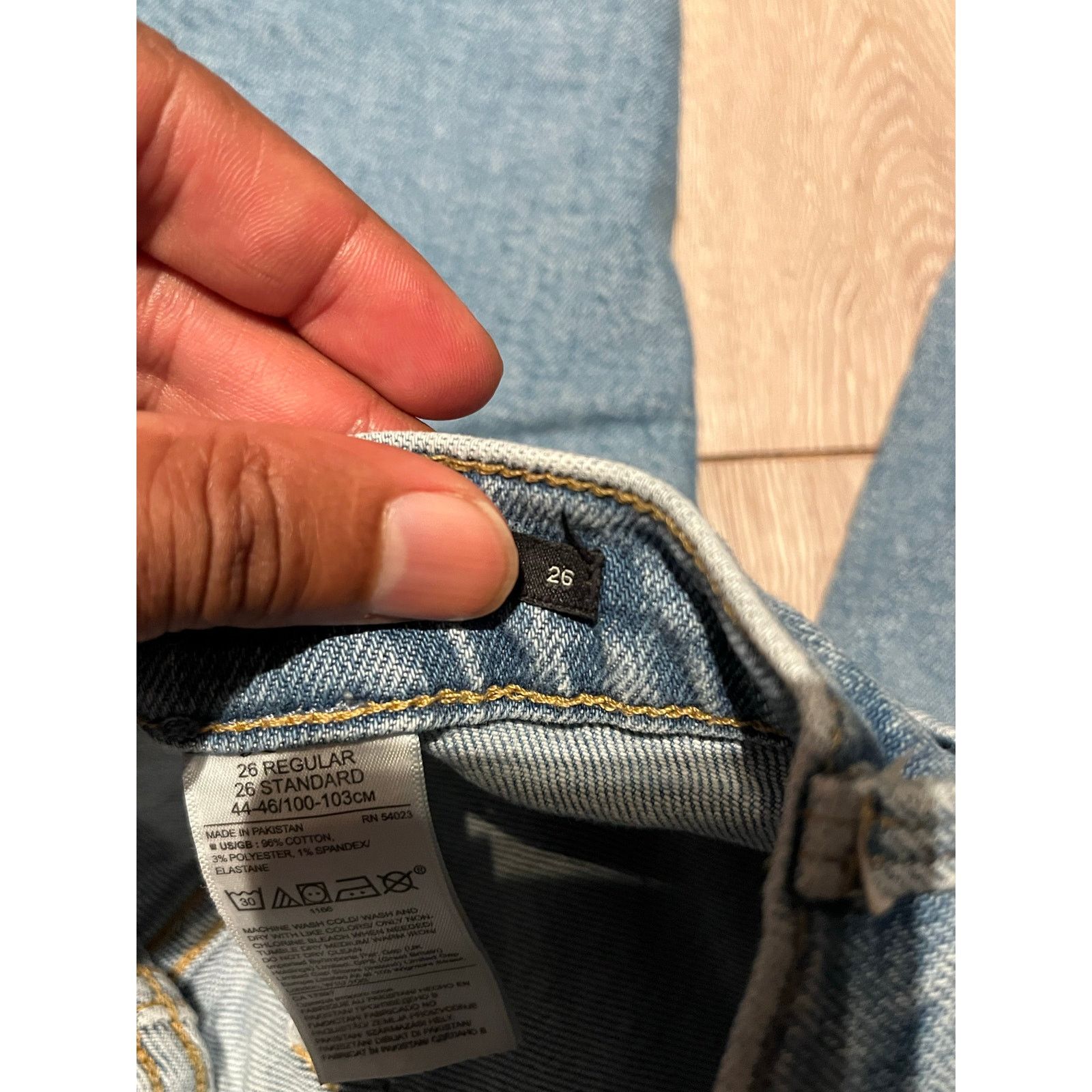 Banana Republic Banana Republic- Premium Denim / Mid-rise Straight / 26 Size 26" / US 2 / IT 38 - 8 Thumbnail