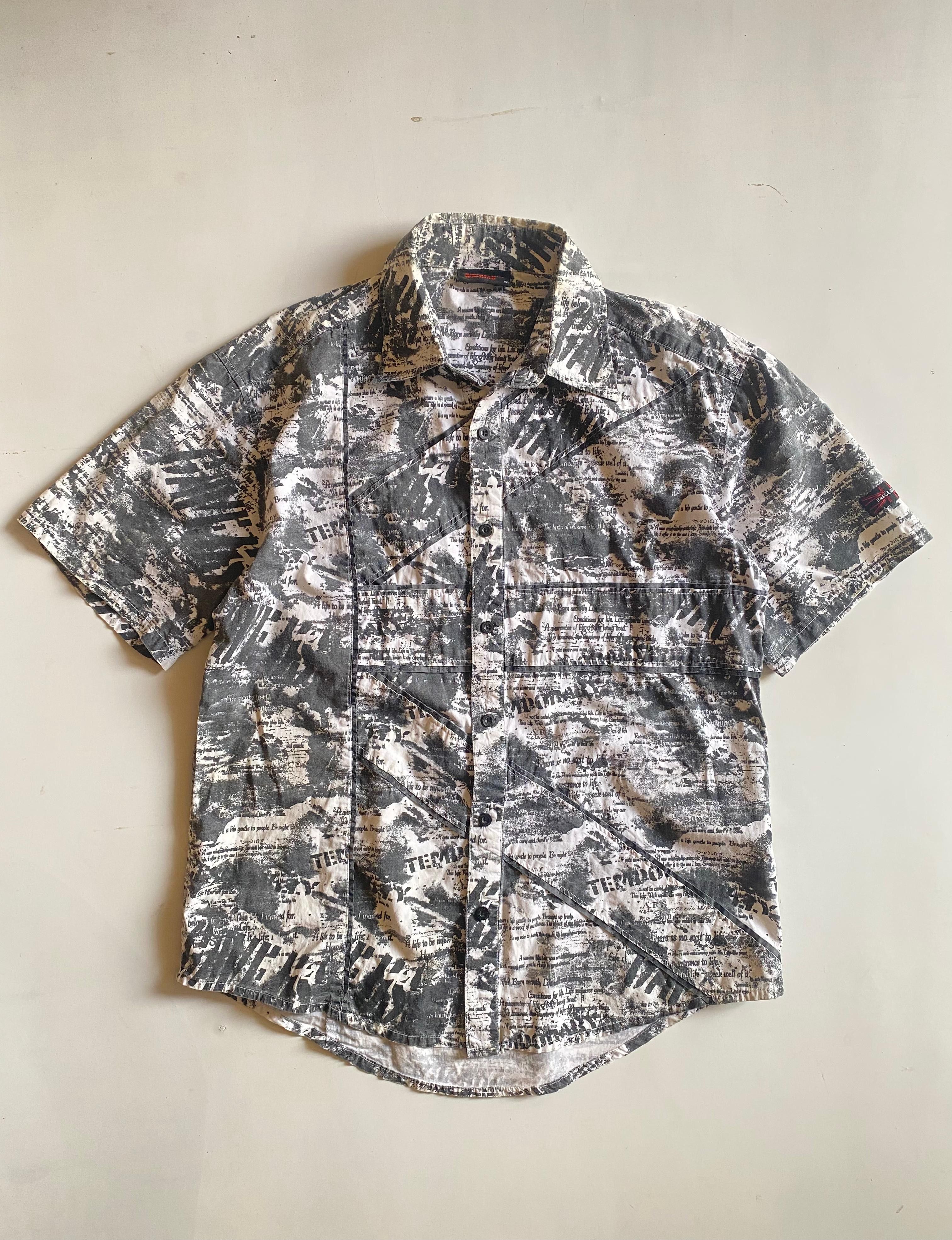 Japanese Brand Vintage y2k Japanese Poem Shirt Size US M / EU 48-50 / 2 - 1 Thumbnail