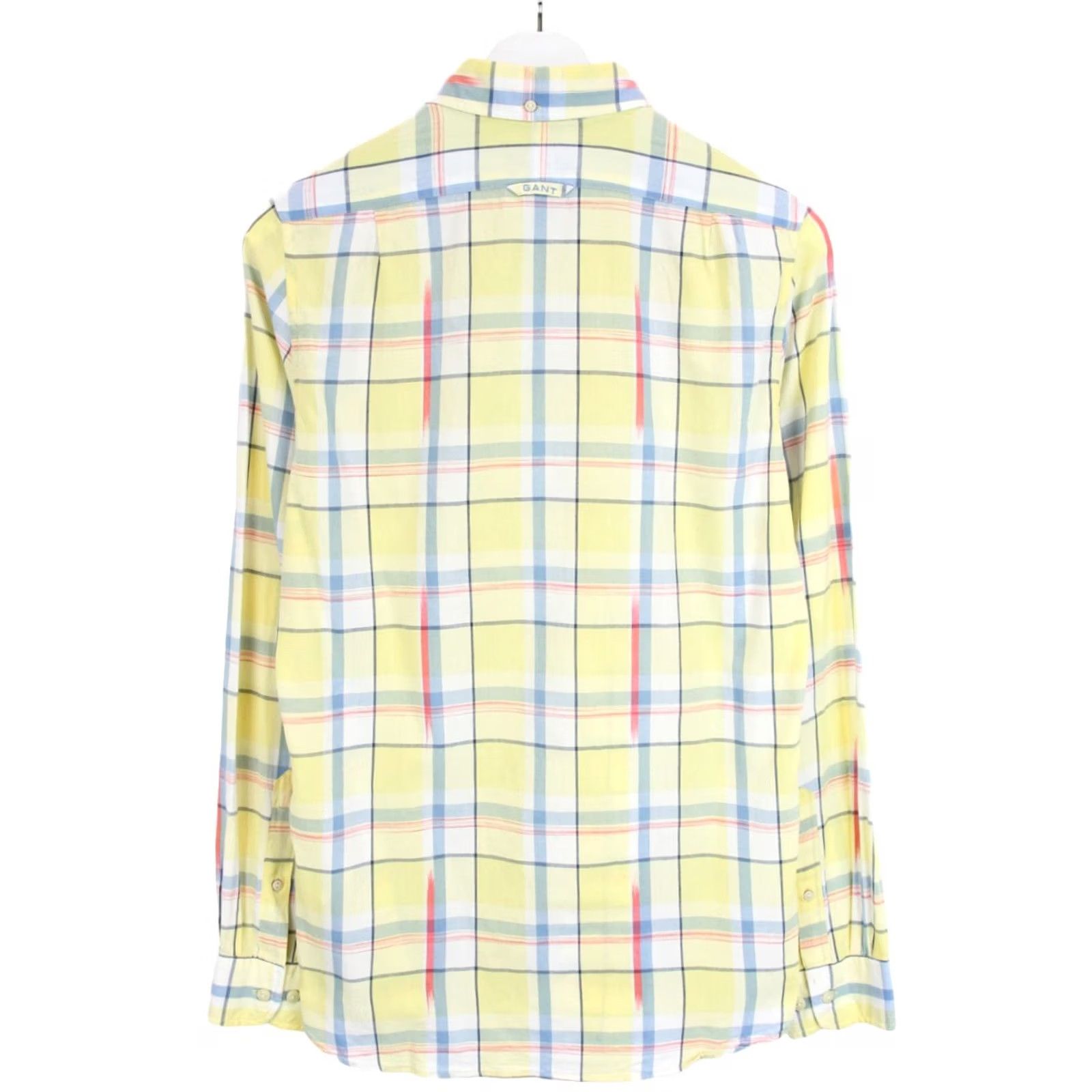 Gant Gant Big Sur Madras Fitted Shirt Men's SMALL Plaid Button Down Casual Neck Multicoloured Size US S / EU 44-46 / 1 - 2 Thumbnail