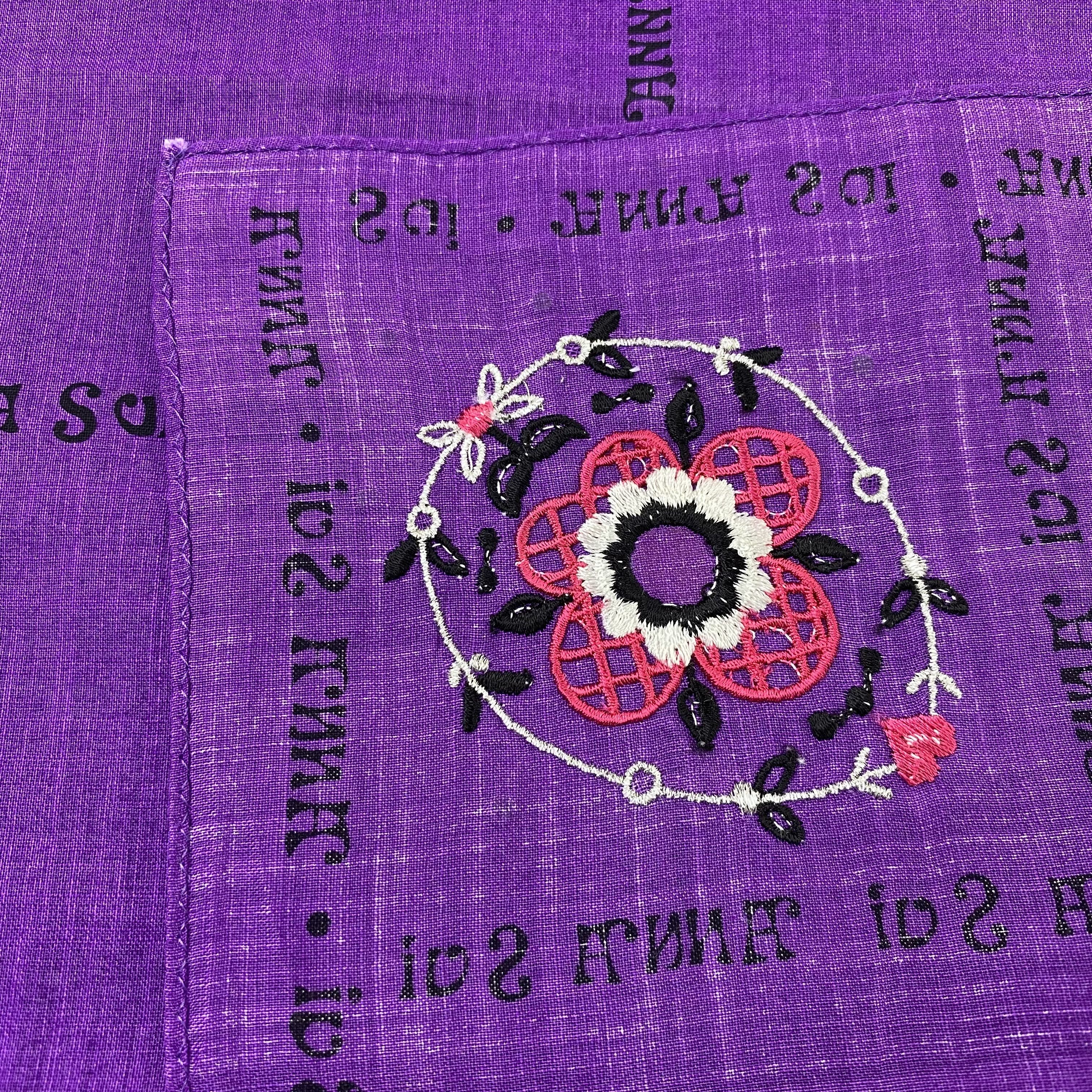 Anna Sui Anna Sui Handkerchief Neckerchief Bandana-B1557 Size ONE SIZE - 6 Thumbnail
