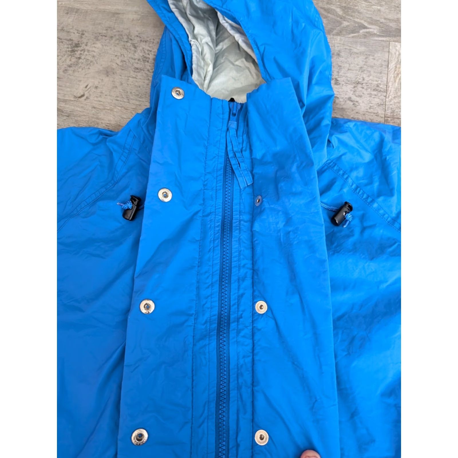 Rains VINTAGE LL Bean Gore-Tex Rain Windbreaker Parka Jacket Hooded Women S Turquoise Nylon 90s Outdoor Mens Womens? Size S / US 4 / IT 40 - 6 Thumbnail