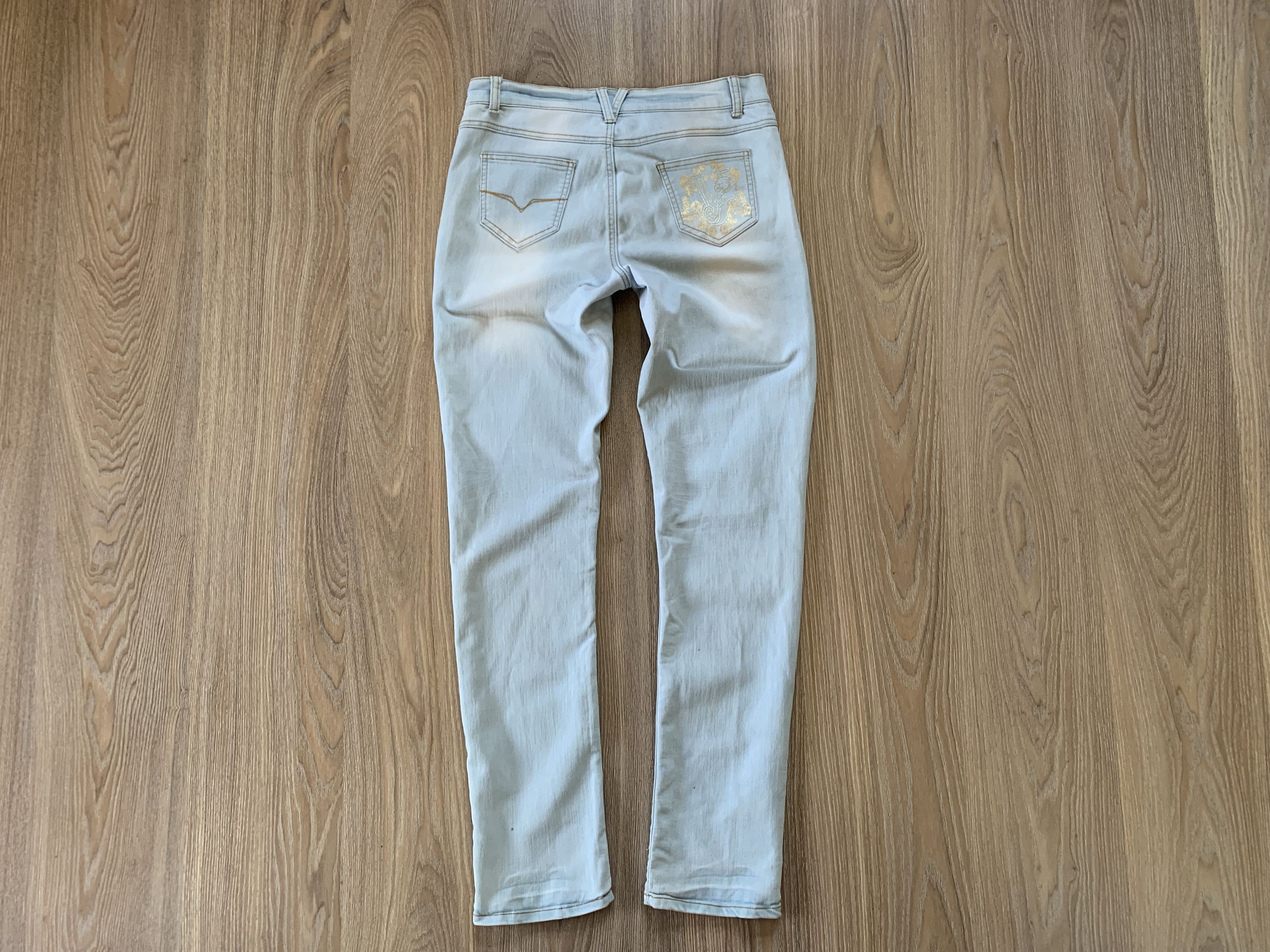 Versace Versace Vintage Light Blue Jeans Size 28" / US 6 / IT 42 - 3 Thumbnail