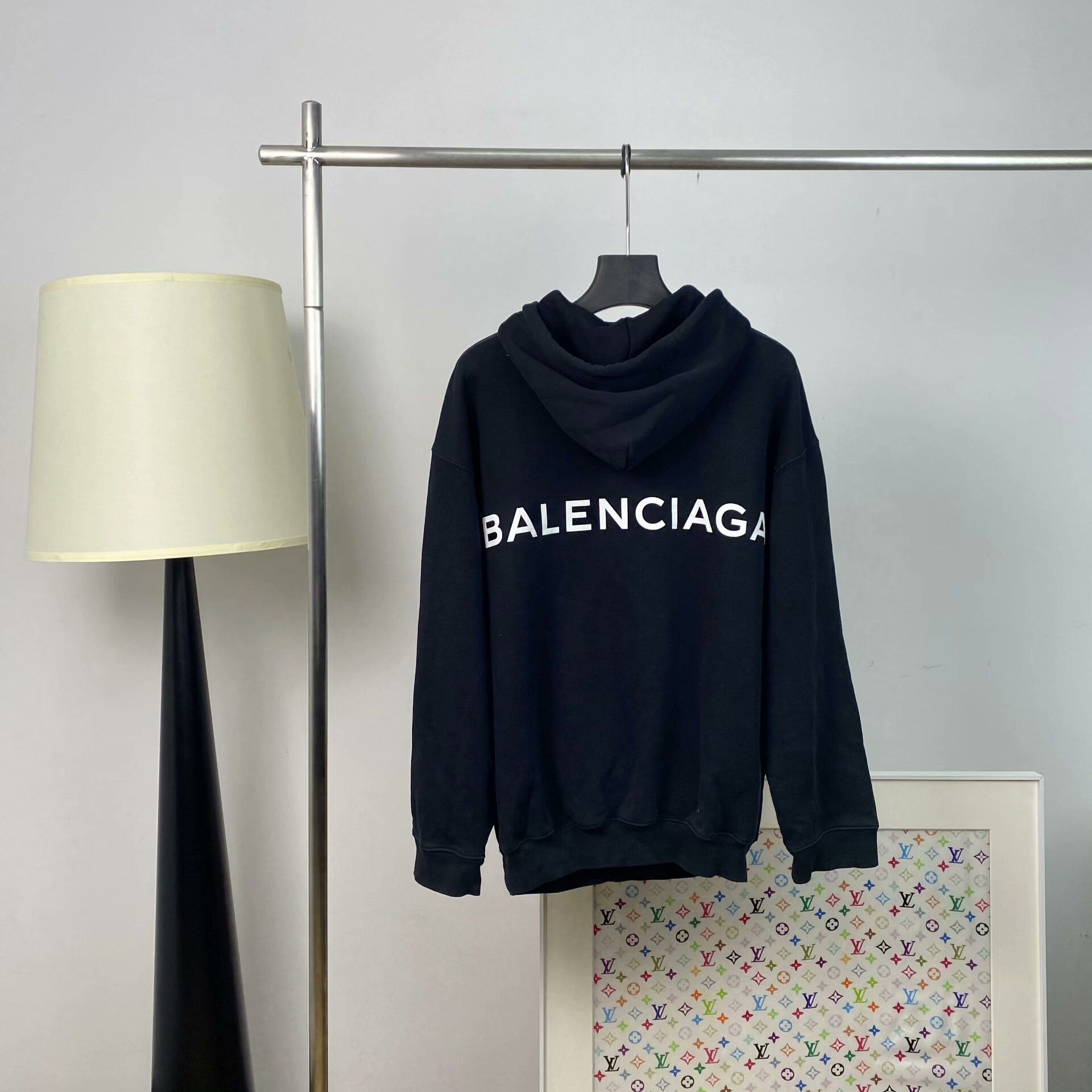 Balenciaga Balenciaga Retro Printed Hoodie xs Men Size US XS / EU 42 / 0 - 1 Thumbnail