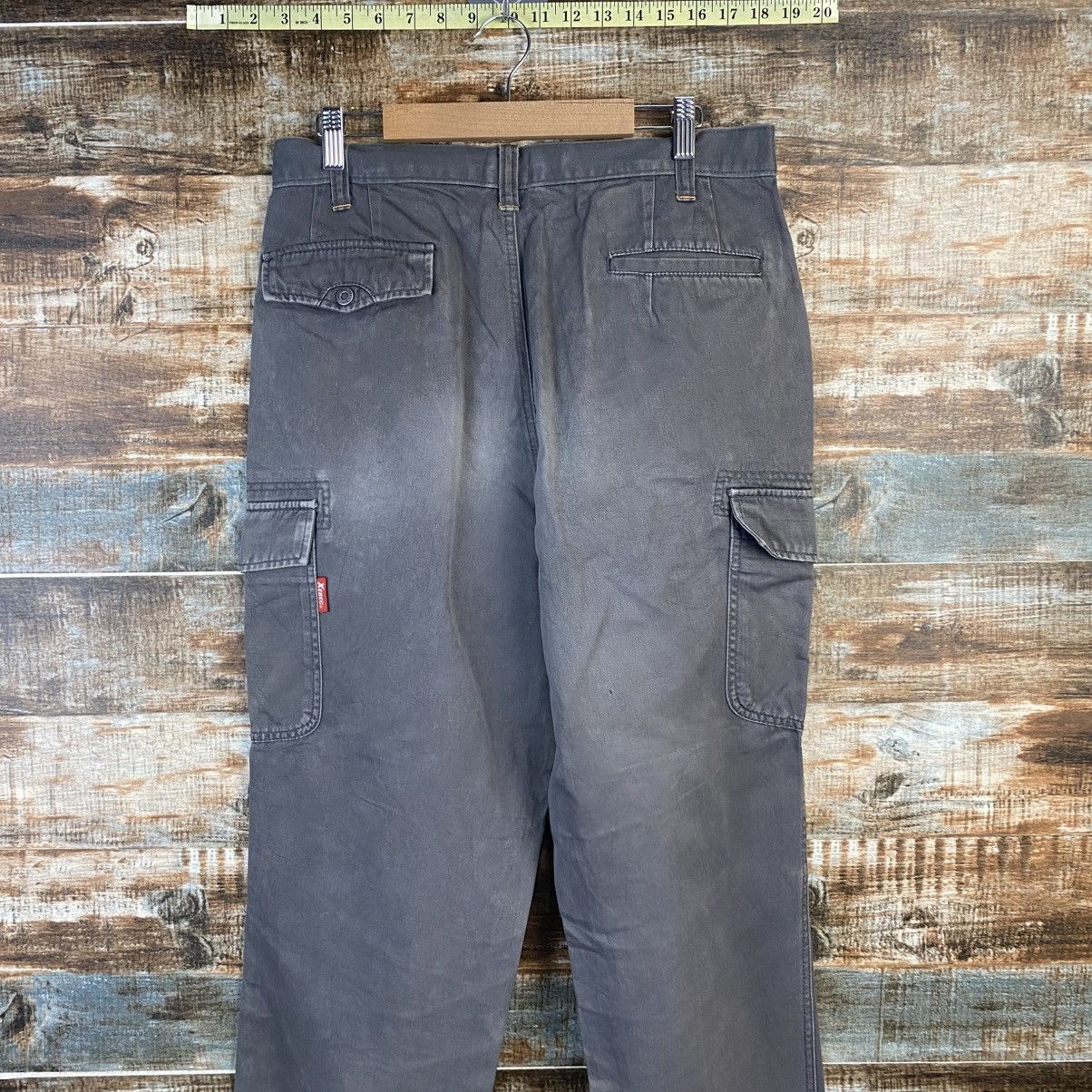 Japanese Brand DL Xebec Brown Cargo Multipocket Pants #C966 Size US 31 - 16 Thumbnail