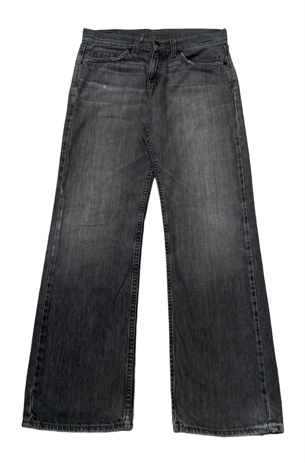 Vintage Vintage Japanese Brand Bullhead Flared Jeans 2000s Size US 30 / EU 46 - 1 Thumbnail