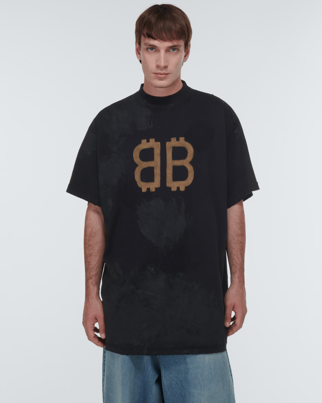 Balenciaga BALENCIAGA Crypto T shirt Size US L / EU 52-54 / 3 - 3 Thumbnail