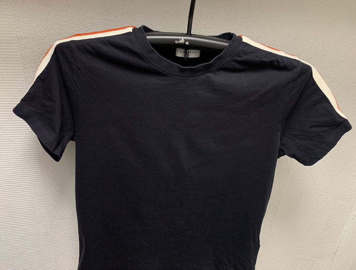 Sandro Sandro Paris navy blue t-shirt S size Size US S / EU 44-46 / 1 - 2 Thumbnail