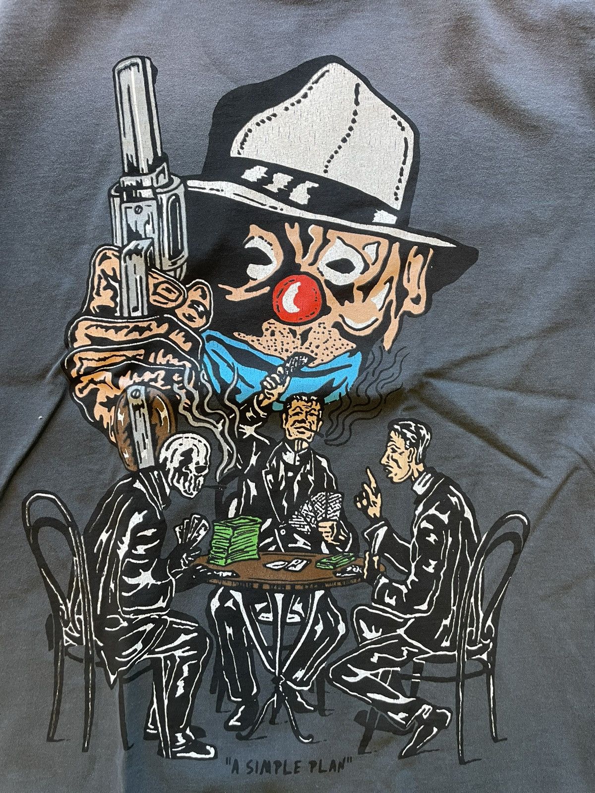 Warren Lotas Warren Lotas Clown Poker T Shirt Size US L / EU 52-54 / 3 - 2 Thumbnail