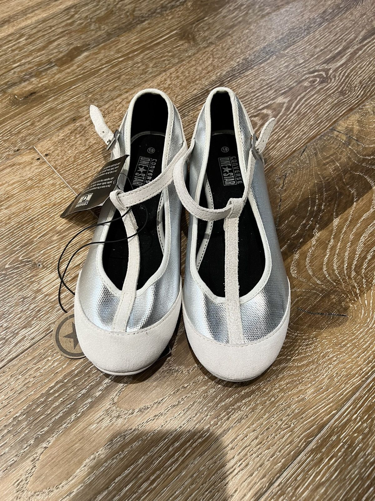 Converse Vintage Converse t strap slip ox ballet flats Grailed