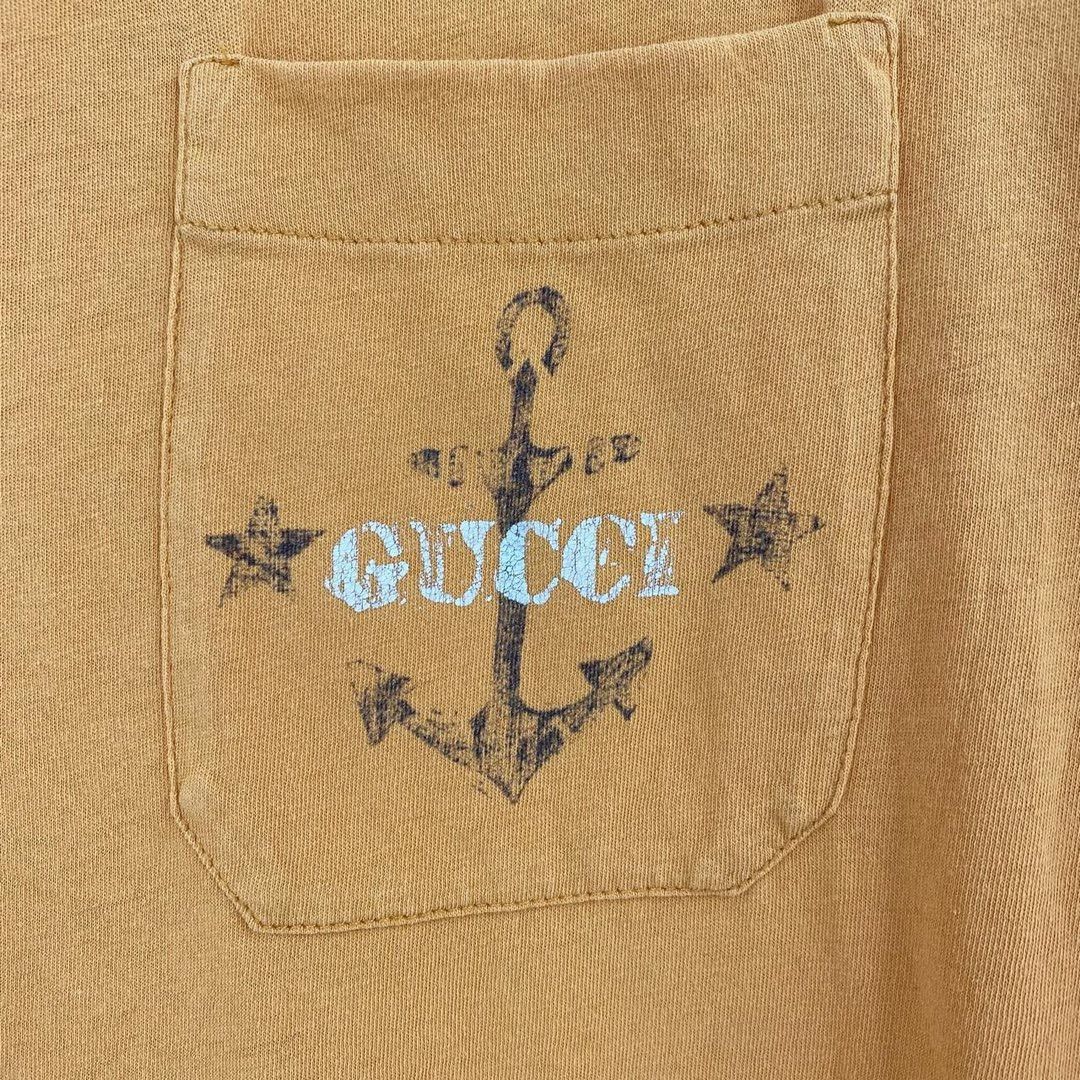 Gucci Gucci chest pocket anchor letter short sleeve Nextarrow-241 Size US M / EU 48-50 / 2 - 3 Thumbnail