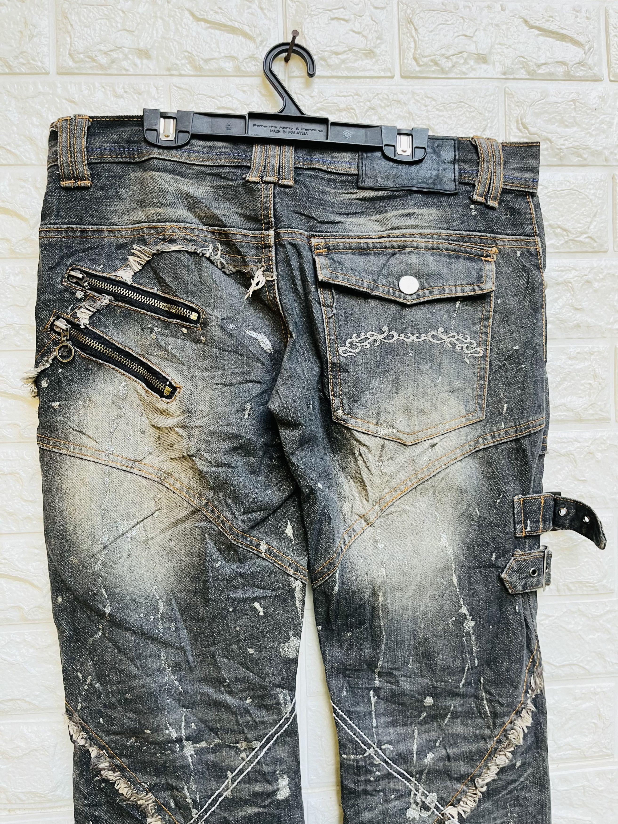 Japanese Brand Vintage Midas Japanese Designer Fashion Style Size 32" / US 10 / IT 46 - 7 Thumbnail
