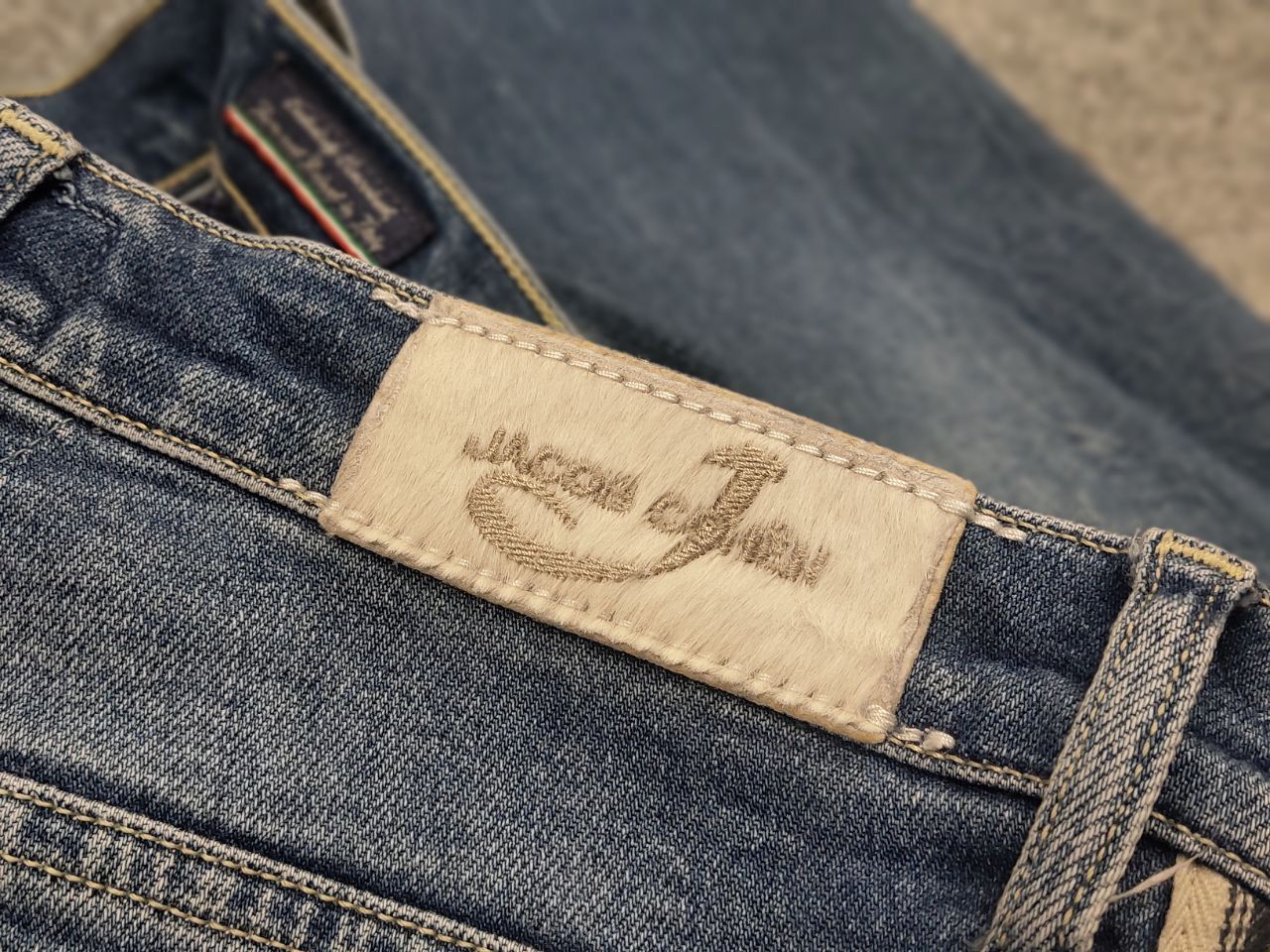 Jacob Cohen Jacob Cohen Italy Design Karen Stripe Side Slim Denim Jeans Size 25" / US 0 / IT 36 - 14 Thumbnail