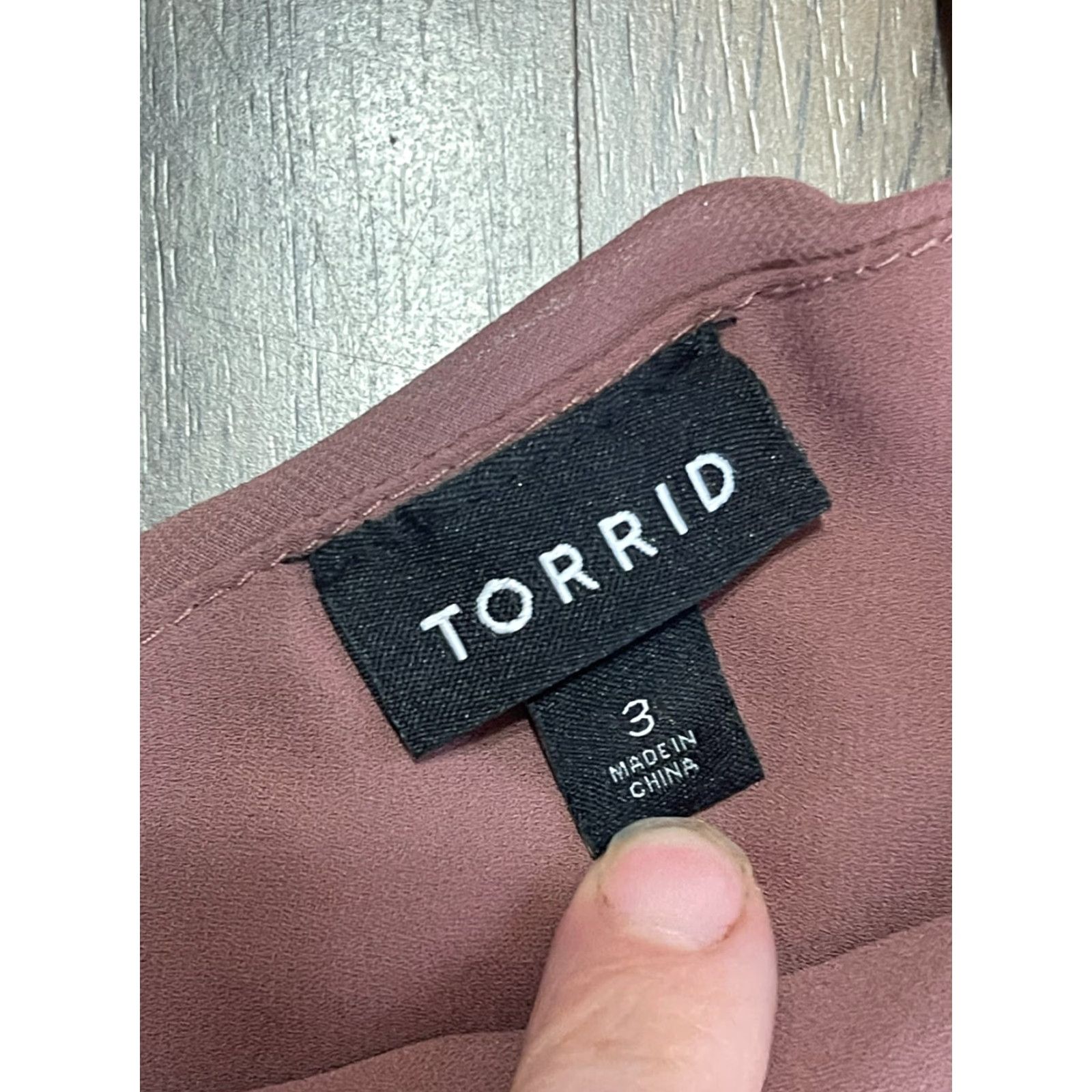 Torrid Torrid Tank Top Women's 3X Purple Sleeveless V-Neck Casual Basic Plus Size Size XXL / US 16-18 / IT 52-54 - 5 Thumbnail