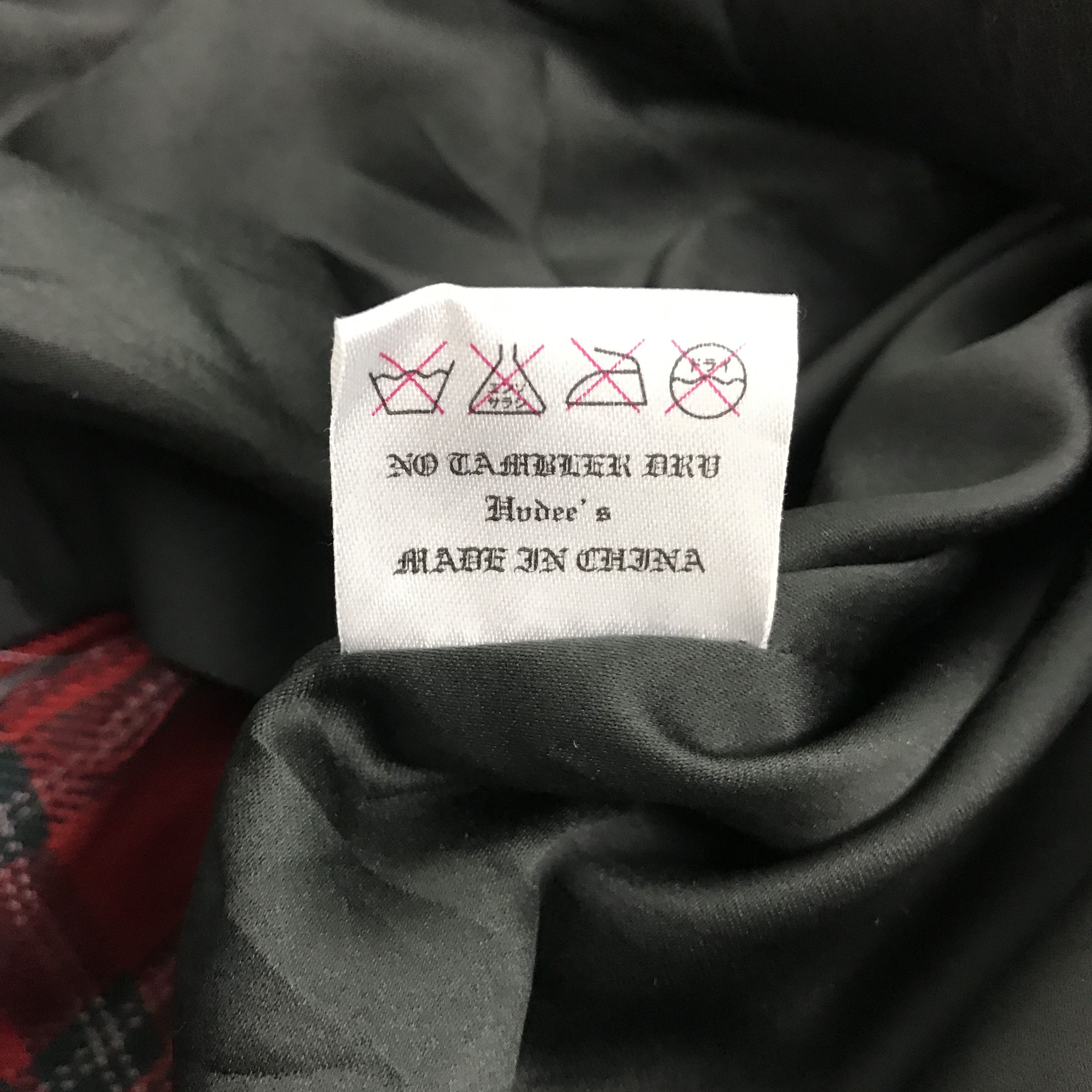 Japanese Brand SYDEIST HYDEES FLANNEL DESIGN PUNK STYLE COAT JACKET Size US M / EU 48-50 / 2 - 9 Thumbnail