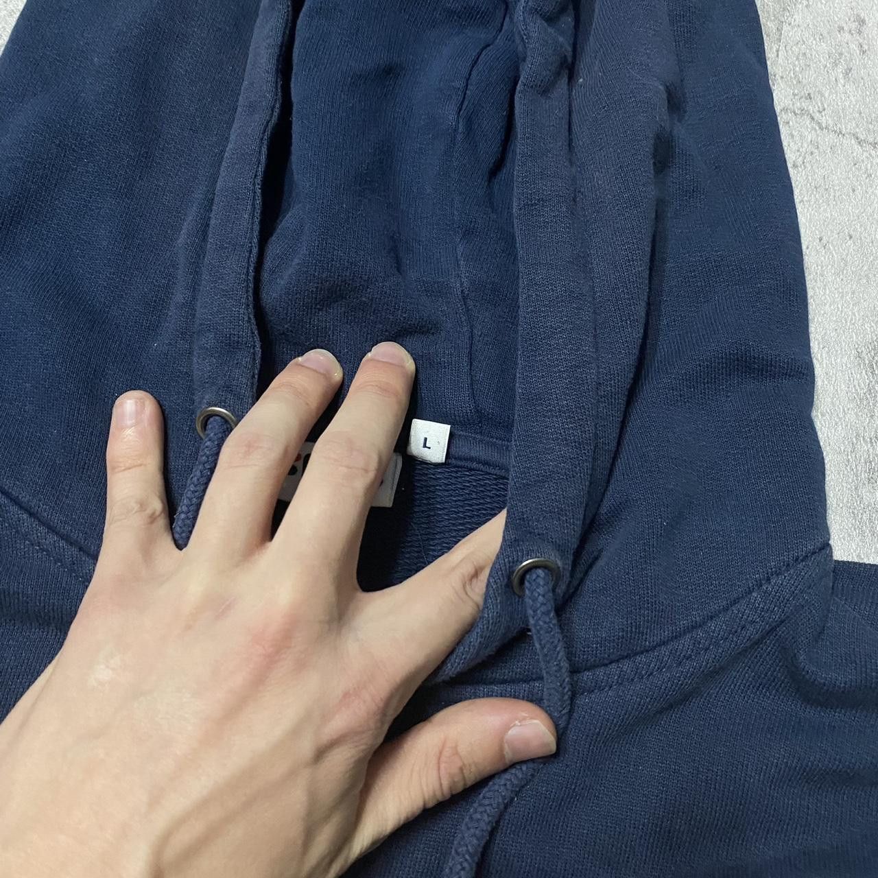 Fila Navy Fila hoodie with embroidered logo - oversized fit Size US L / EU 52-54 / 3 - 3 Thumbnail