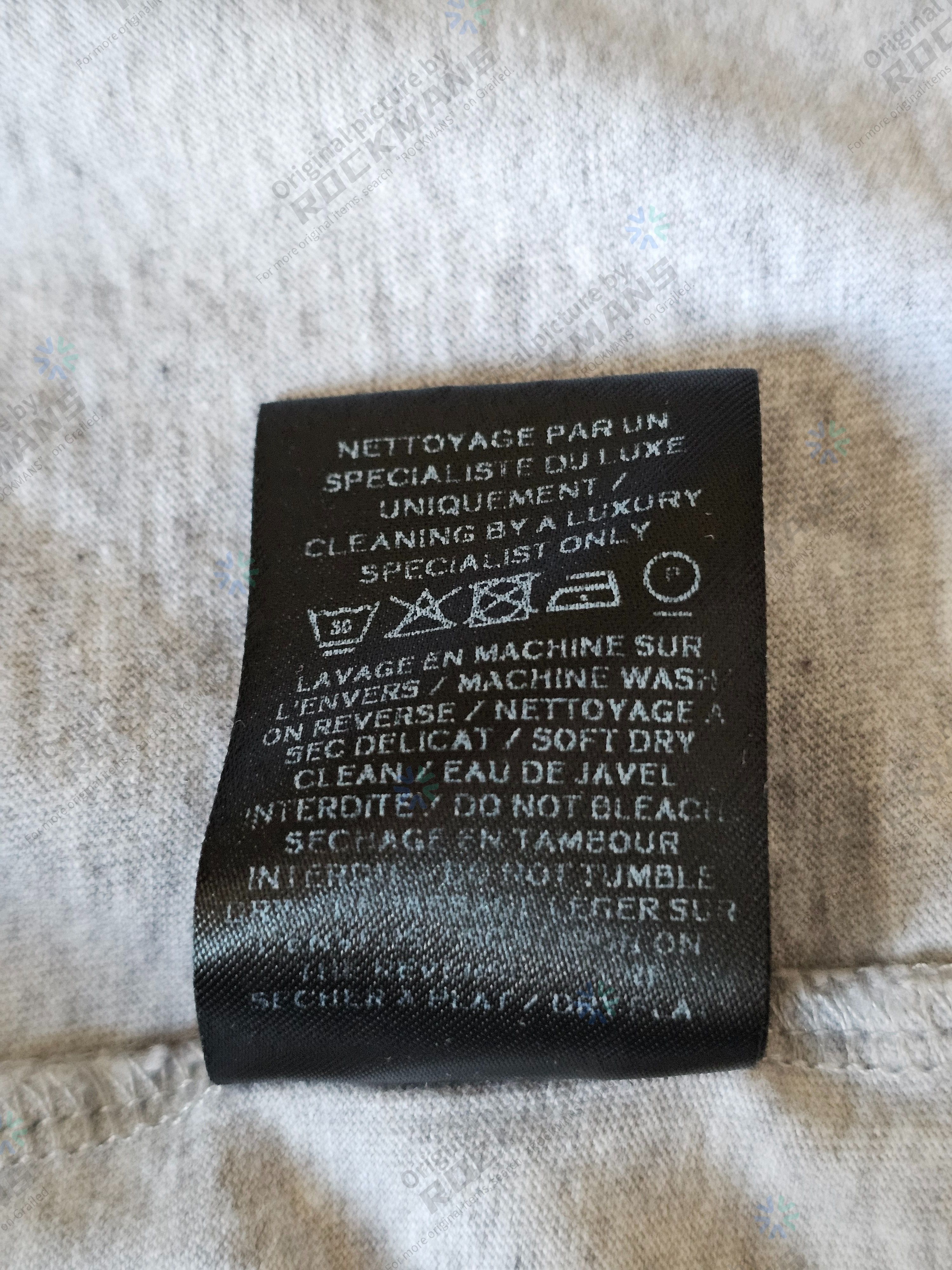 Balmain Balmain Men's Grey T-Shirt Size M Size US M / EU 48-50 / 2 - 6 Thumbnail