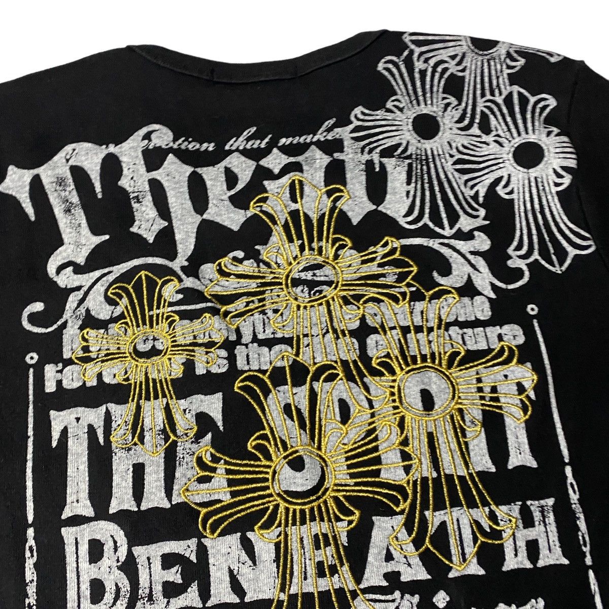 Hysteric Glamour 2000's Glitz - Cross Tribal Poem Shirt Size US XS / EU 42 / 0 - 7 Thumbnail
