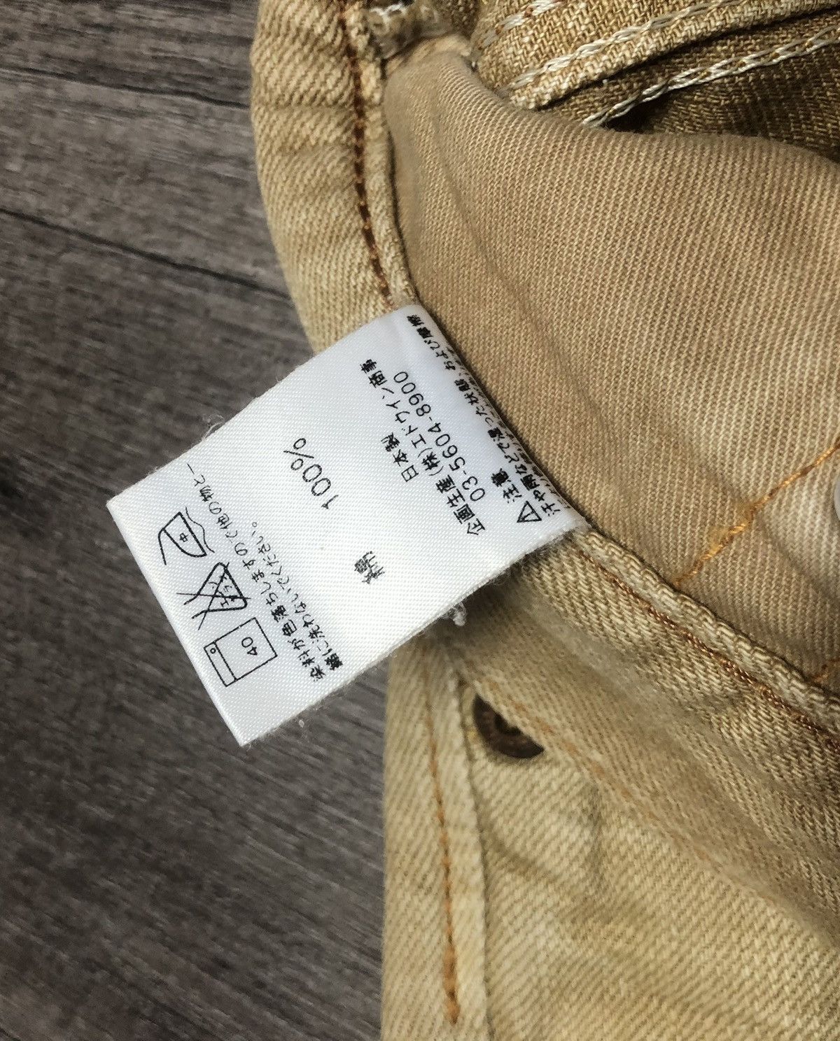 Edwin × Vintage Vintage Edwin 503 Blue Trip Flare Jeans Unisex Size US 30 / EU 46 - 10 Thumbnail