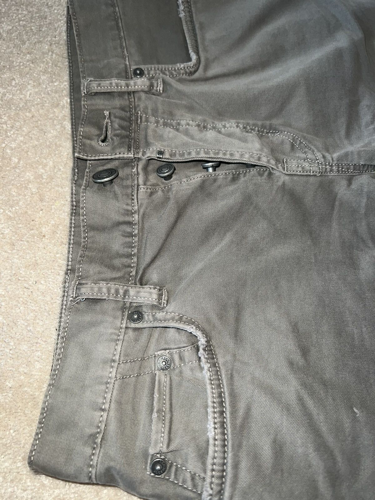 Allsaints AllSaints CarterTwill Straight Jeans Size US 28 / EU 44 - 3 Thumbnail