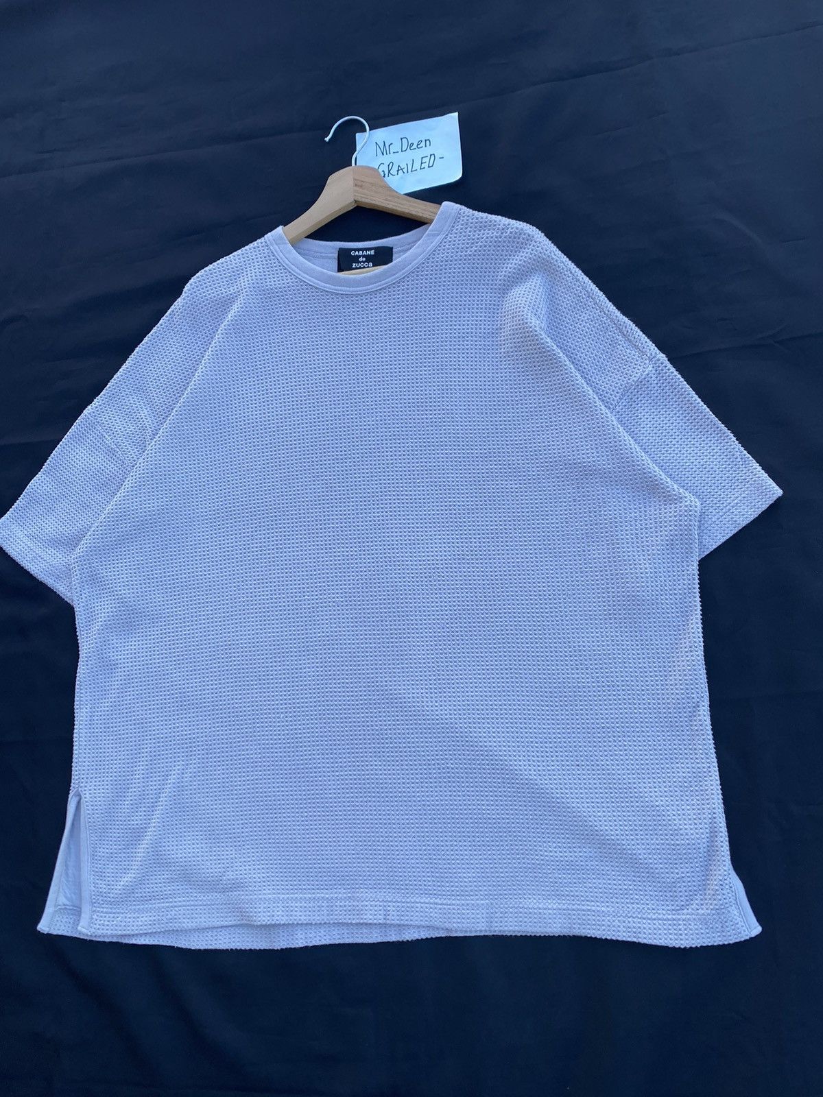 CABANE de ZUCCa Rare Cabane de Zucca by Issey Miyake Waffle Tshirt Size US XXL / EU 58 / 5 - 4 Thumbnail
