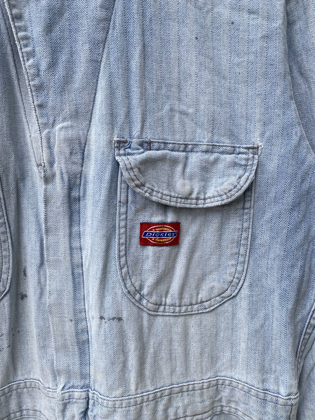Dickies × Vintage RARE VINTAGE DICKIES OVERALLS WORKERS DISTRESSED Size US 42 / EU 58 - 8 Thumbnail