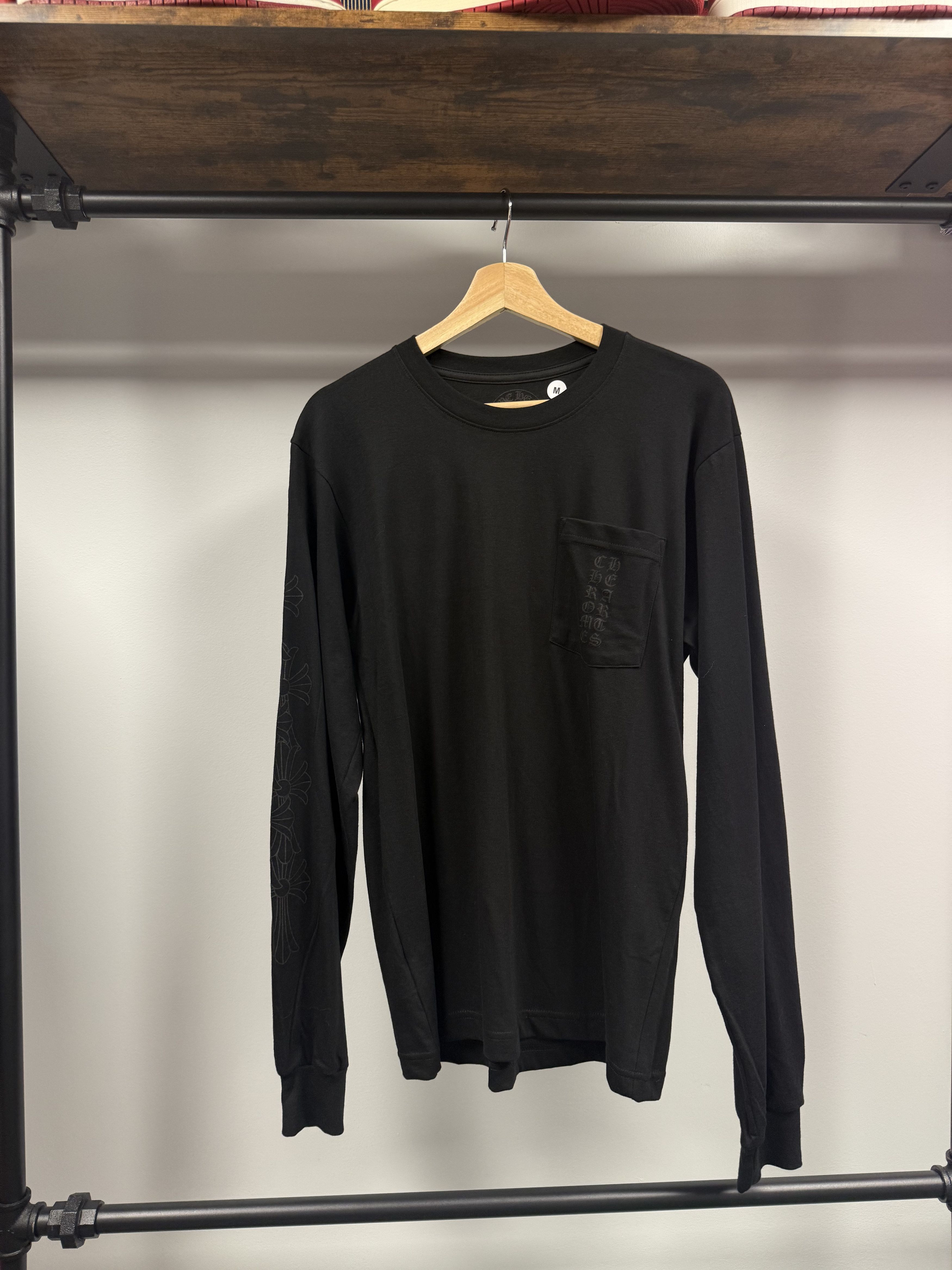 Chrome Hearts Chrome Hearts "Miami" Crosses Black on Black L/S -M Size US M / EU 48-50 / 2 - 1 Thumbnail