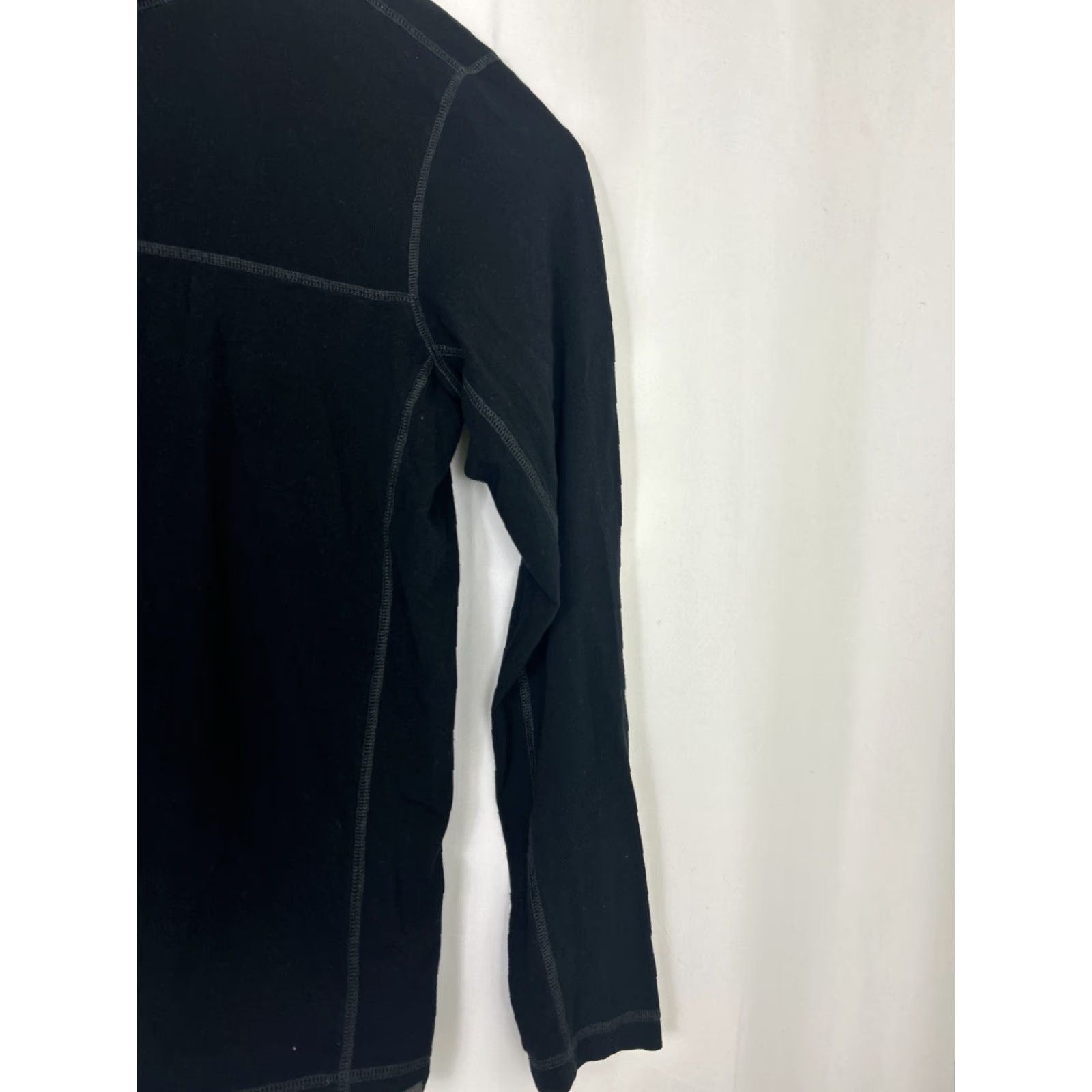 Eddie Bauer Eddie Bauer Sweater Adult Medium Black 1/4 Zip Pullover Outdoor Men Regular Knit Mock Neck Size US M / EU 48-50 / 2 - 4 Thumbnail