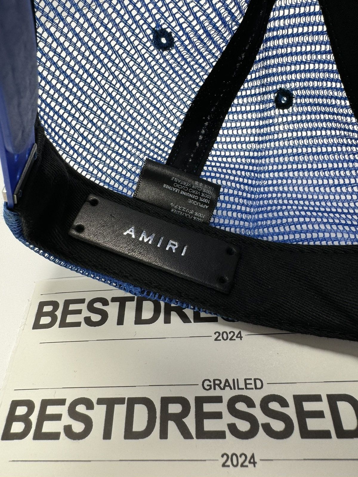 Amiri Amiri '3 Star' Trucker Hat Size ONE SIZE - 7 Thumbnail